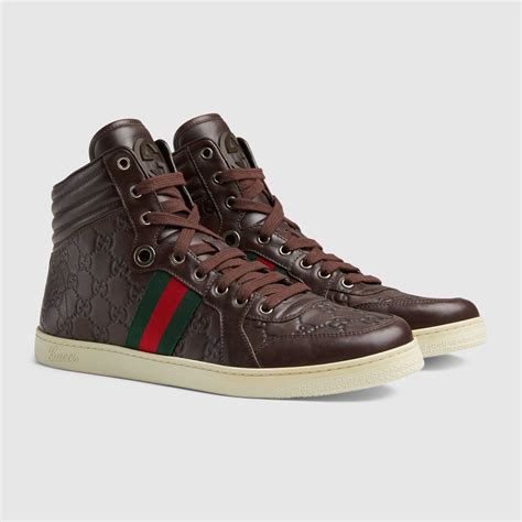 gucci trainers size 34|Gucci high top sneakers women.